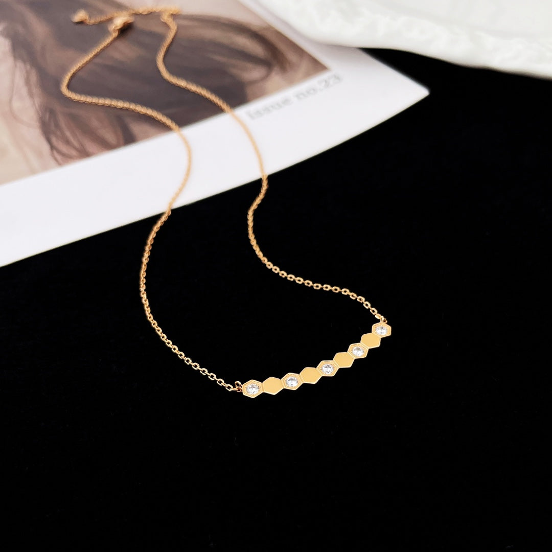 [Rani Jewelry]BEE MY LOVE DIAMOND NECKLACE