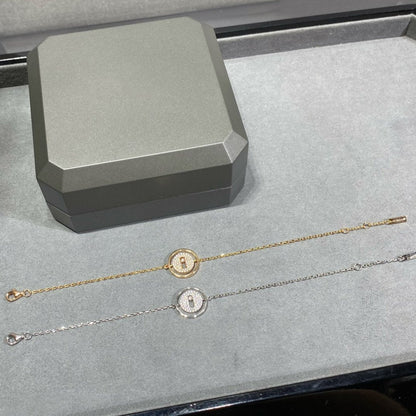 [Rani Jewelry]LUCKY MOVE DIAMOND PAVED BRACELET