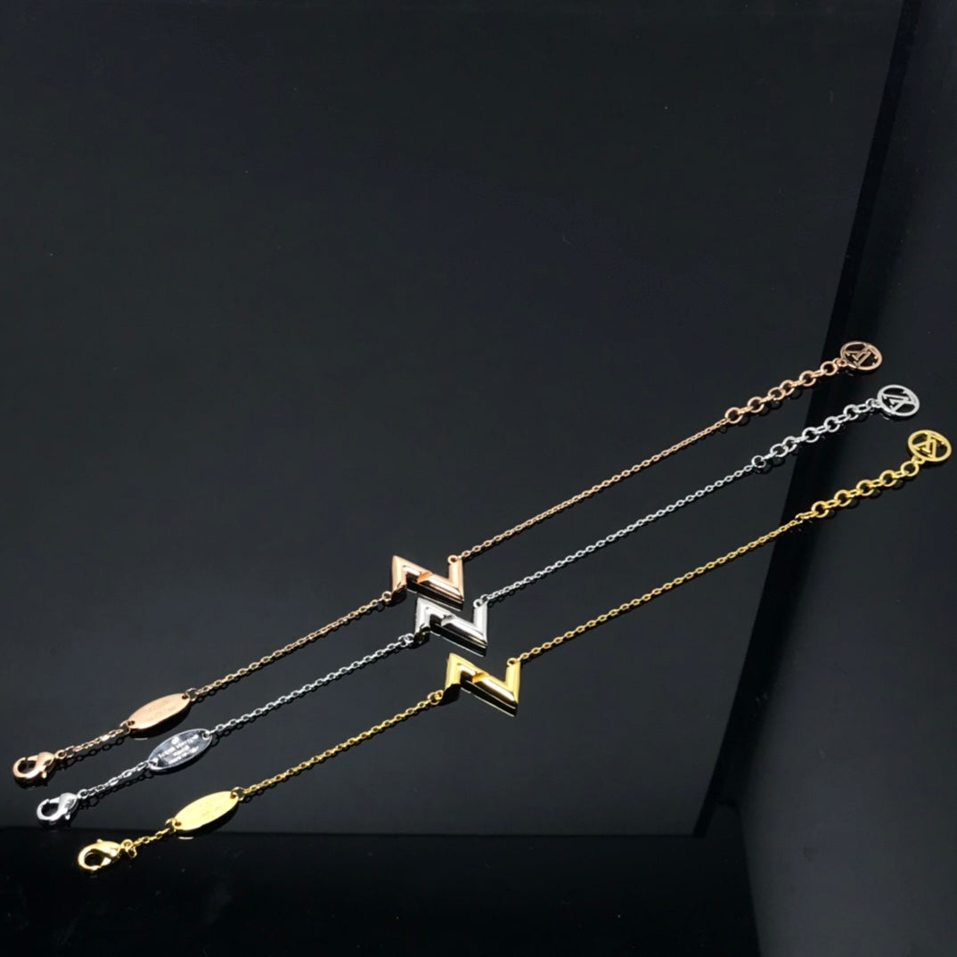 [Rani Jewelry]VOLT LV LOGO BRACELET