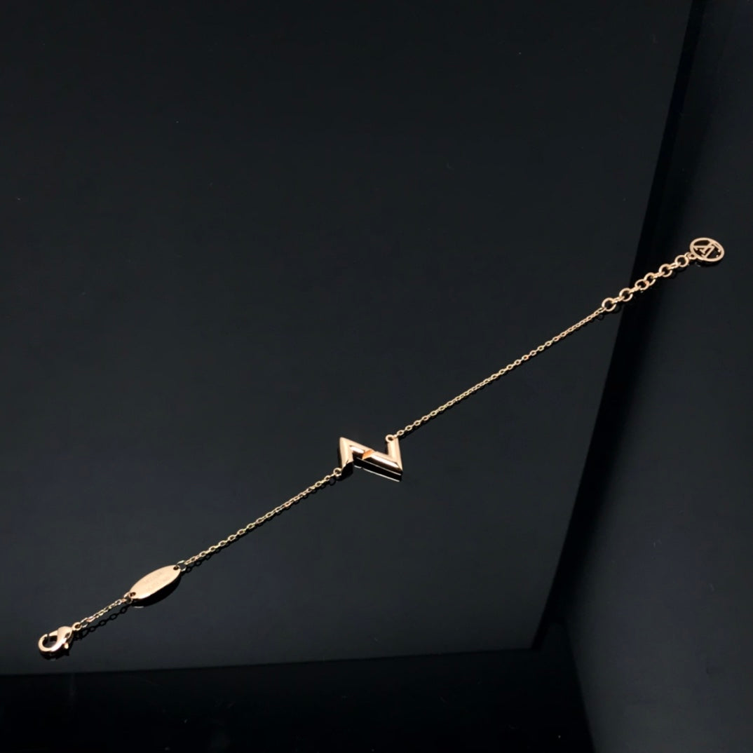 [Rani Jewelry]VOLT LV LOGO BRACELET