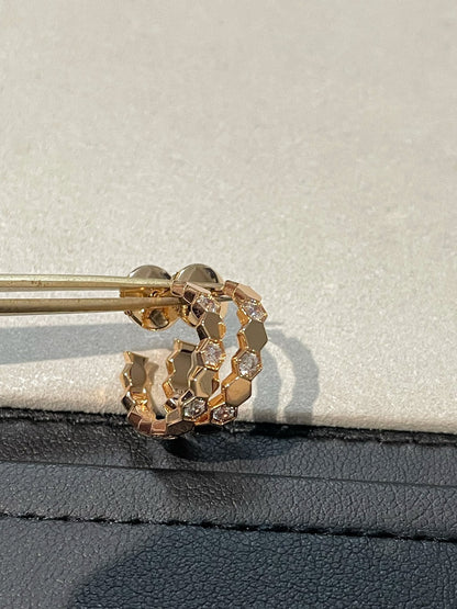 [Rani Jewelry]Hollow Design Four-Leaf Clover Flower Shape Ring