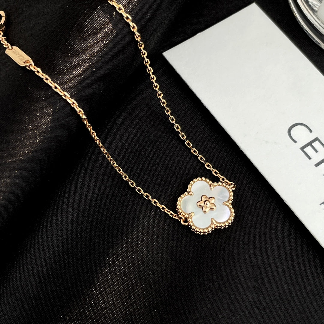 [Rani Jewelry]LUCKY SPRING ROSE GOLD MOP BRACELET
