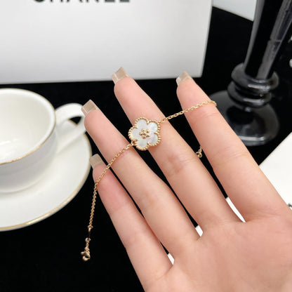 [Rani Jewelry]LUCKY SPRING ROSE GOLD MOP BRACELET