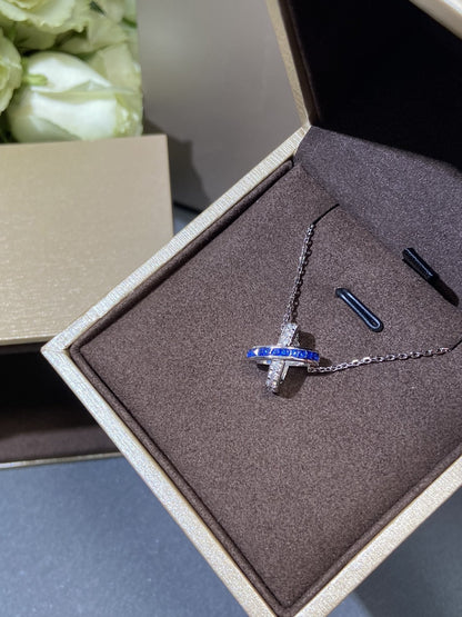 [Rani Jewelry]LIENS DIAMOND SILVER NECKLACE