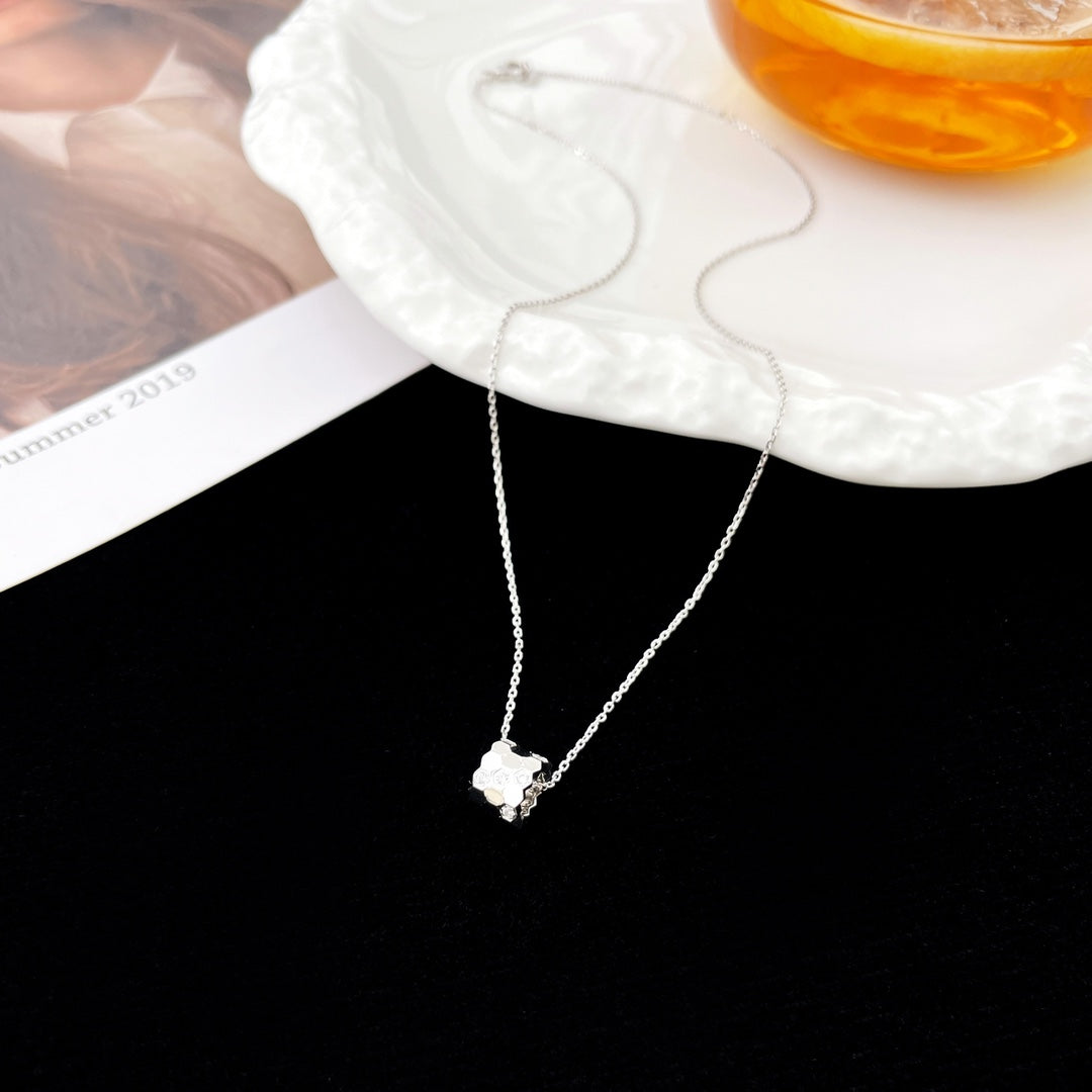[Rani Jewelry]BEE MINI PEDANT DIAMOND NECKLACE