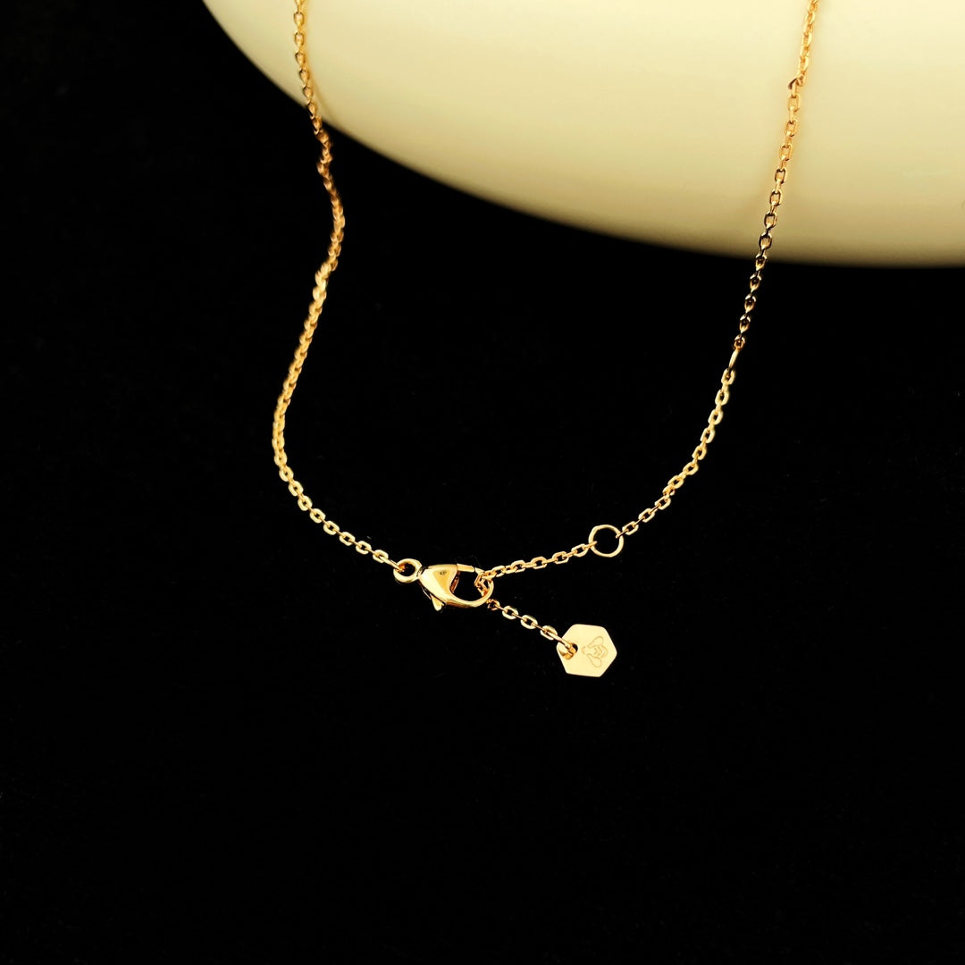 [Rani Jewelry]BEE MINI PEDANT DIAMOND NECKLACE