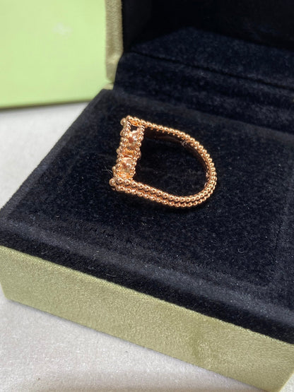 [Rani Jewelry]CLOVER RIVERSIBLE RING ROSE GOLD COLLECTION