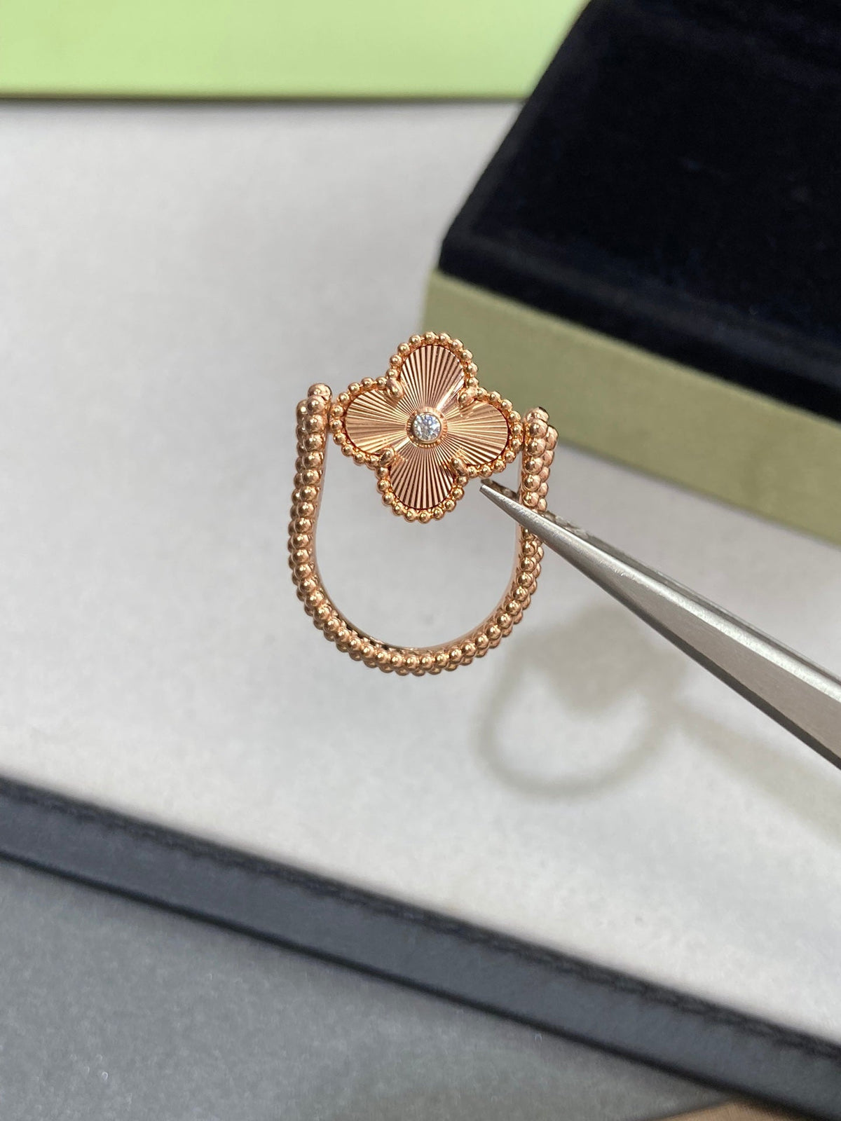 [Rani Jewelry]CLOVER RIVERSIBLE RING GOLD COLLECTION