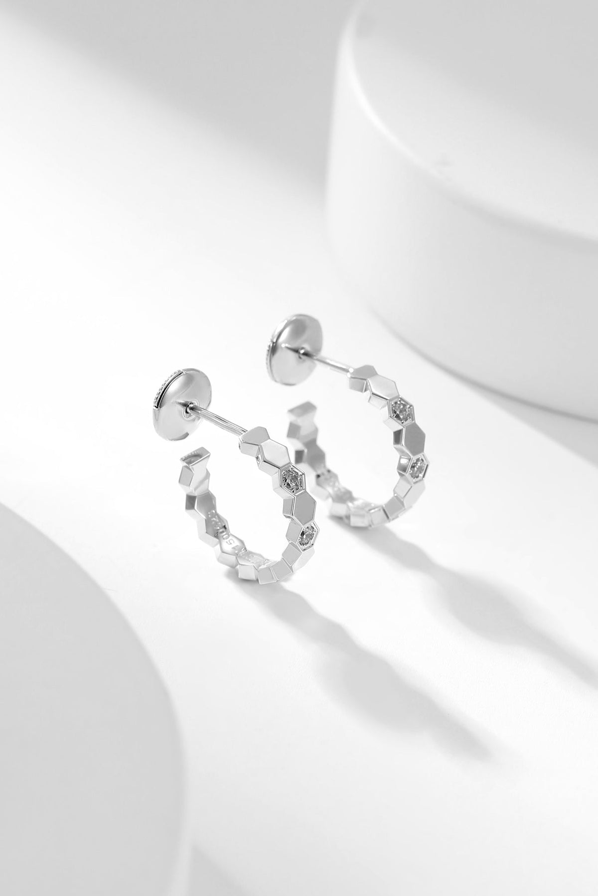 [Rani Jewelry]BEE LOVE DIAMOND HOOP EARRINGS