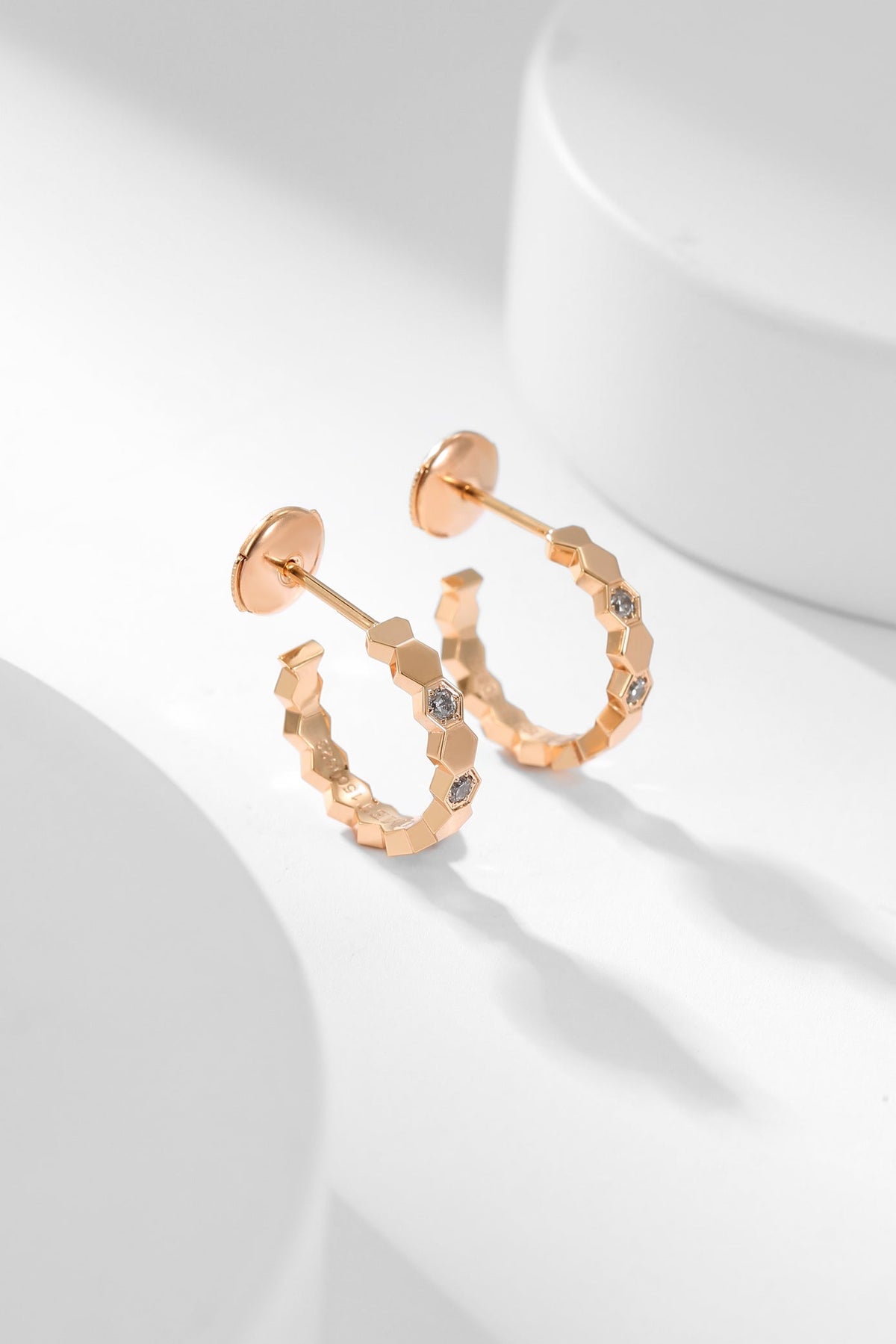 [Rani Jewelry]BEE LOVE DIAMOND HOOP EARRINGS
