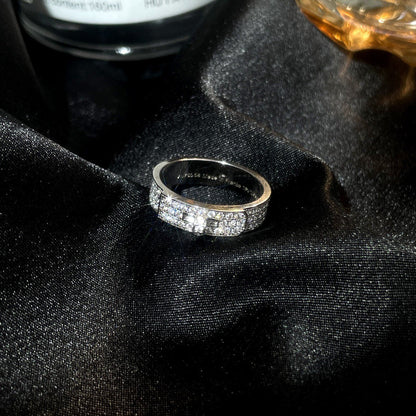 [Rani Jewelry]KELLY SILVER DIAMOND RING