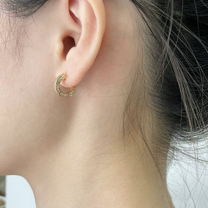 [Rani Jewelry] LOVE DIAMOND EARRINGS
