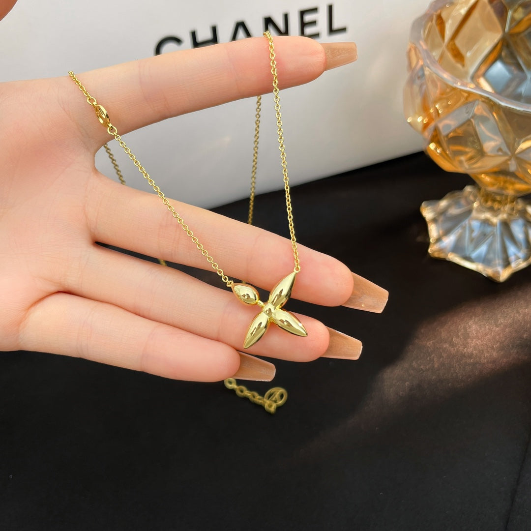 [Rani Jewelry]LOUISETTE GOLD NECKLACE
