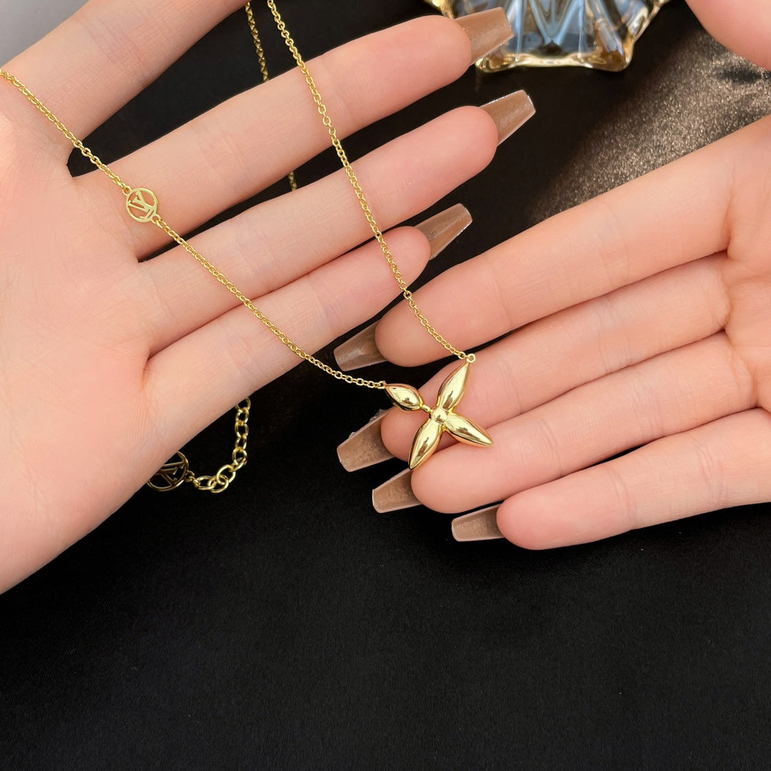 [Rani Jewelry]LOUISETTE GOLD NECKLACE