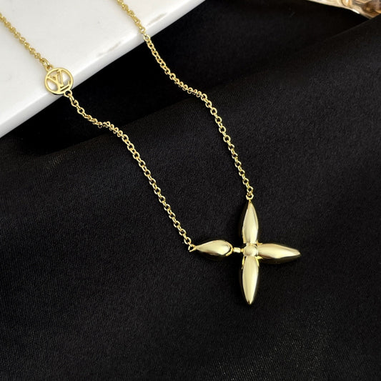 [Rani Jewelry]LOUISETTE GOLD NECKLACE