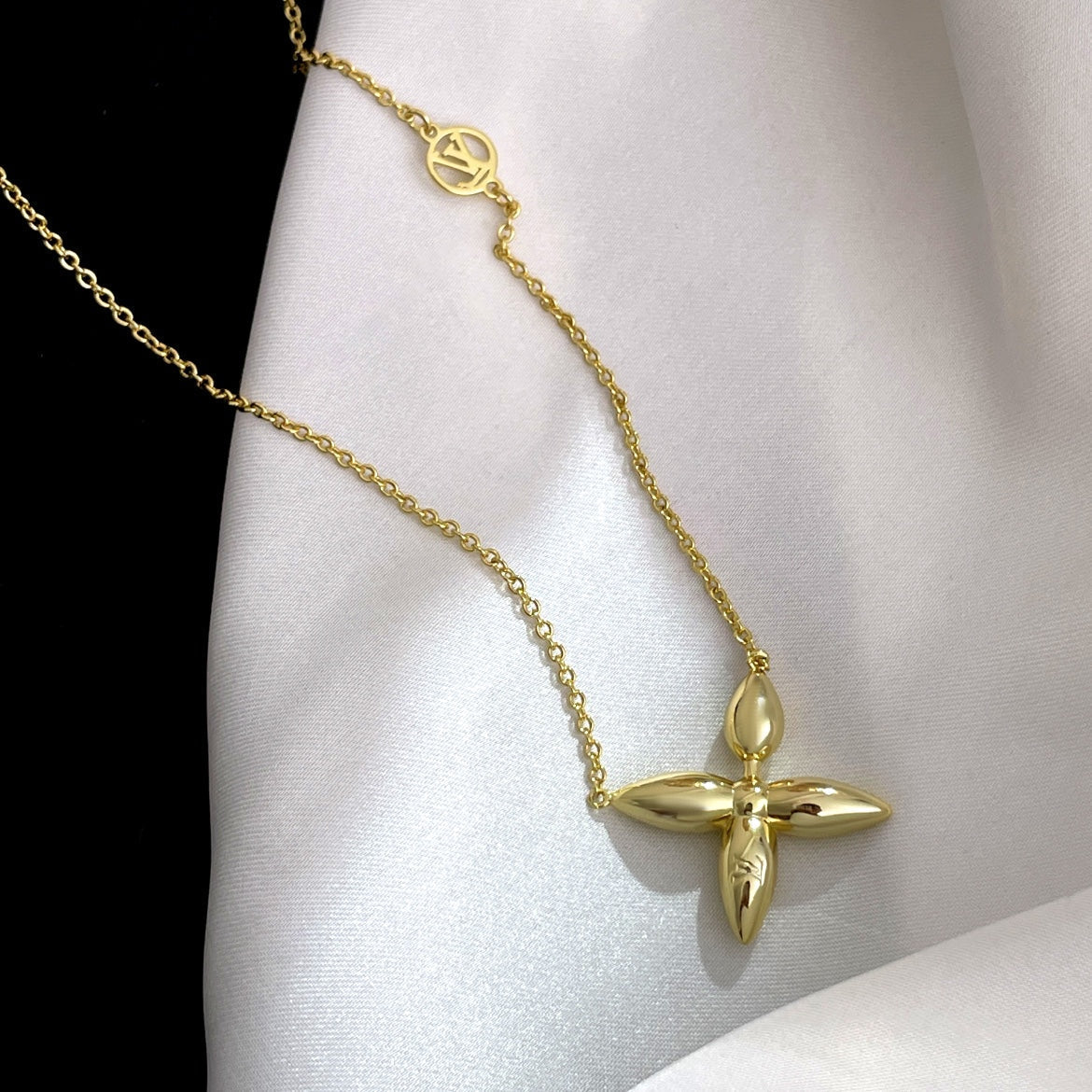 [Rani Jewelry]LOUISETTE GOLD NECKLACE