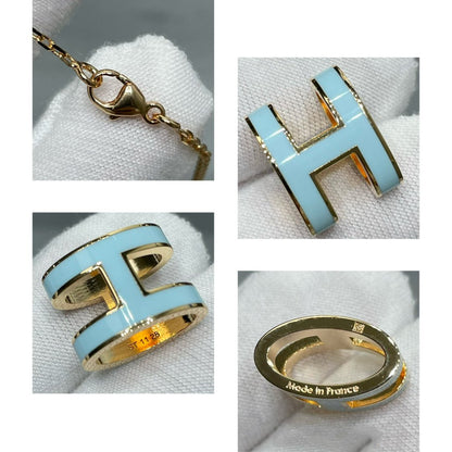 [Rani Jewelry]POP H SKY BLUE NECKLACE