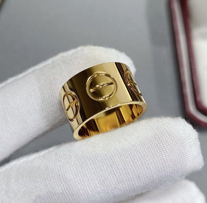 [Rani Jewelry] LOVE 11MM LARGE RING