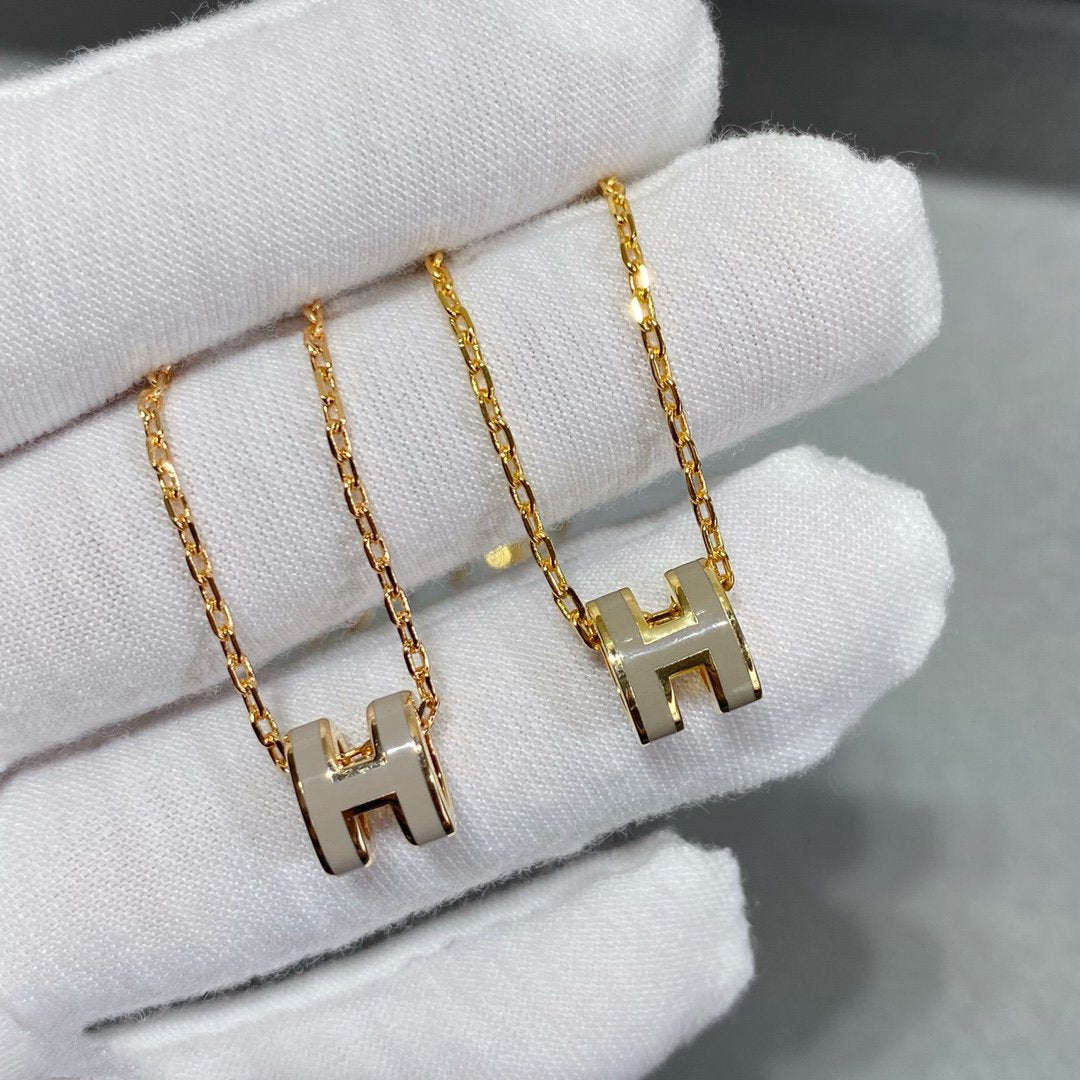 [Rani Jewelry]MINI POP H NECKLACE