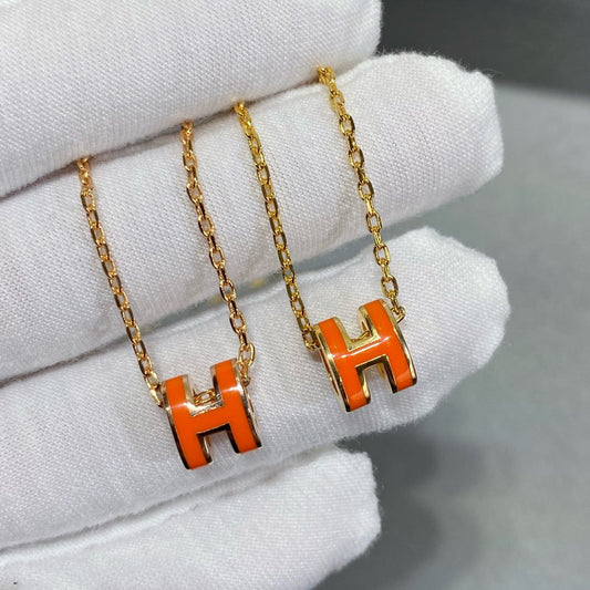 [Rani Jewelry]MINI POP H NECKLACE