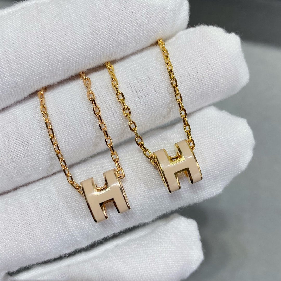 [Rani Jewelry]MINI POP H NECKLACE
