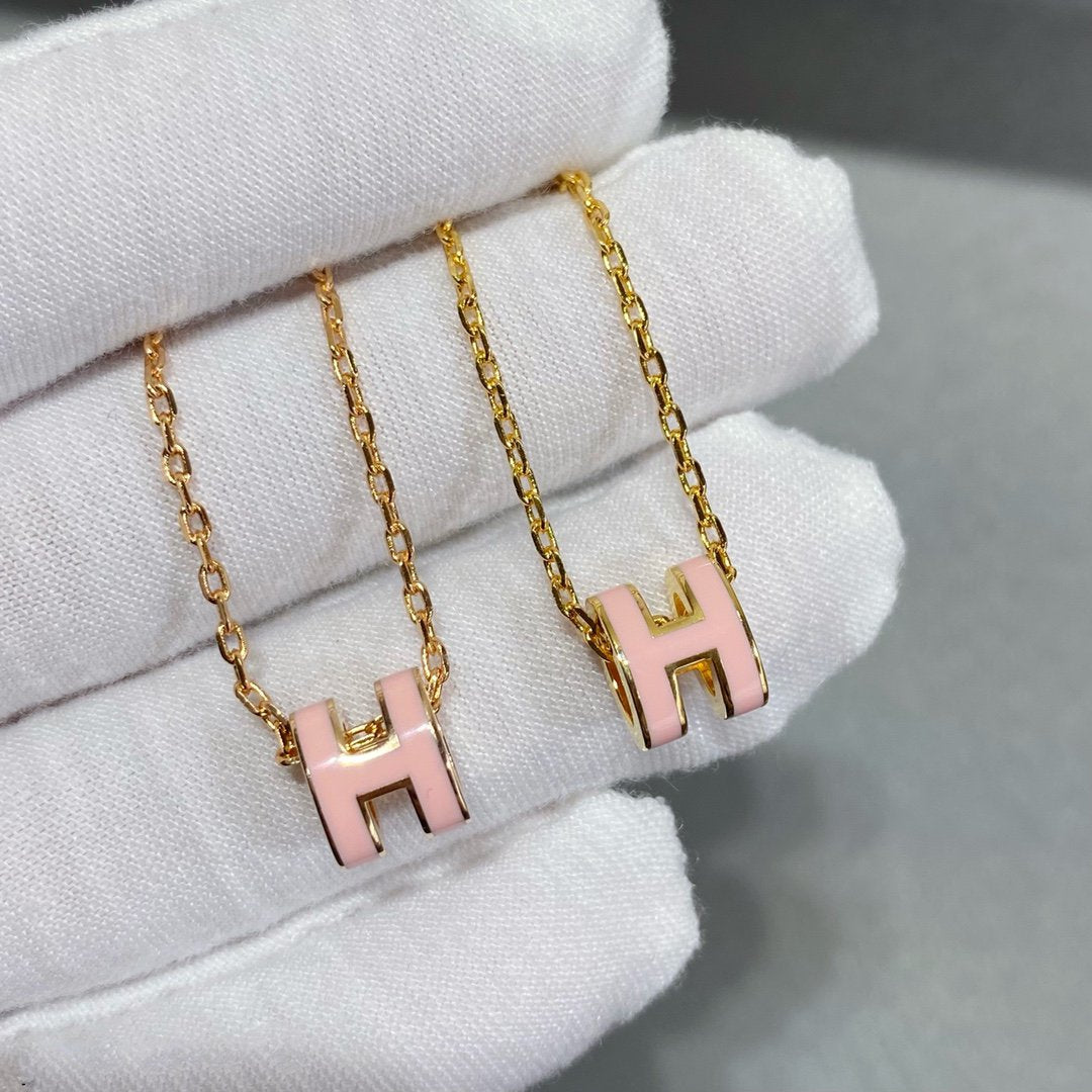 [Rani Jewelry]MINI POP H NECKLACE