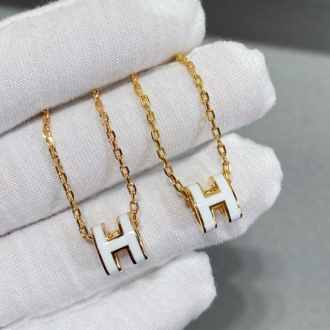 [Rani Jewelry]MINI POP H NECKLACE