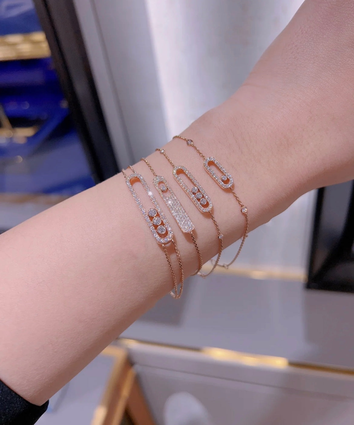 [Rani Jewelry]MOVE CLASSIQUE DIAMOND PAVED BRACELET