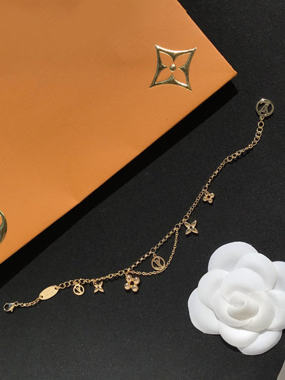 [Rani Jewelry]BLOOMING PINK GOLD MOP BRACELET