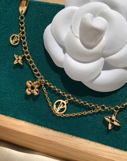 [Rani Jewelry]BLOOMING PINK GOLD MOP BRACELET
