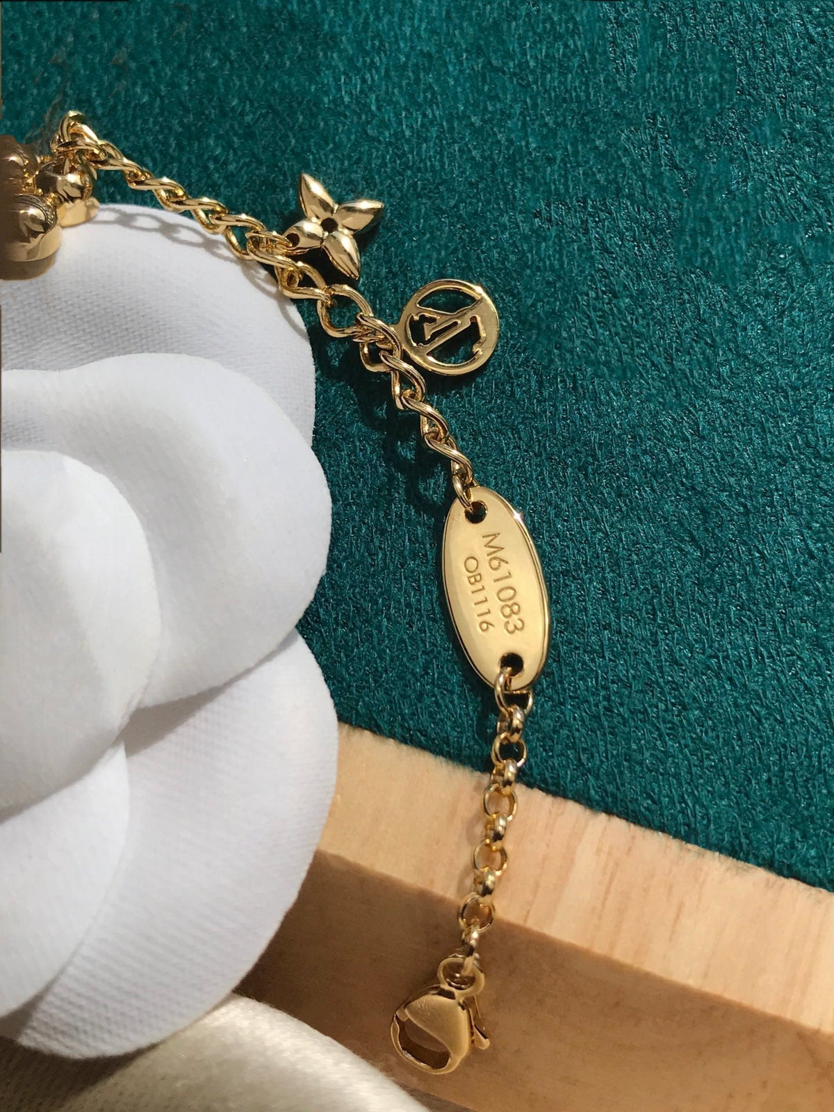 [Rani Jewelry]BLOOMING PINK GOLD MOP BRACELET