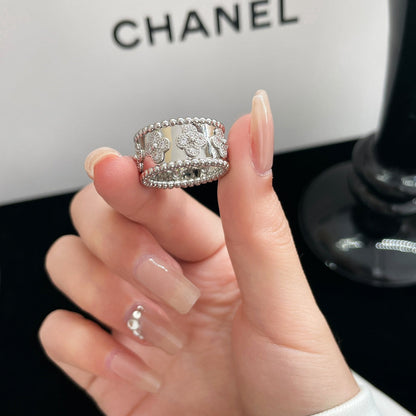 [Rani Jewelry]PERLEE DIAMOND LARGE RING