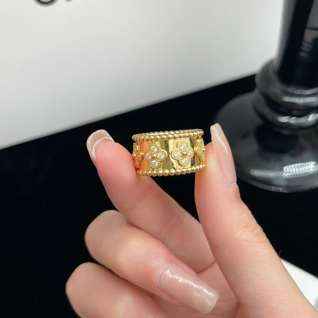 [Rani Jewelry]PERLEE DIAMOND LARGE RING