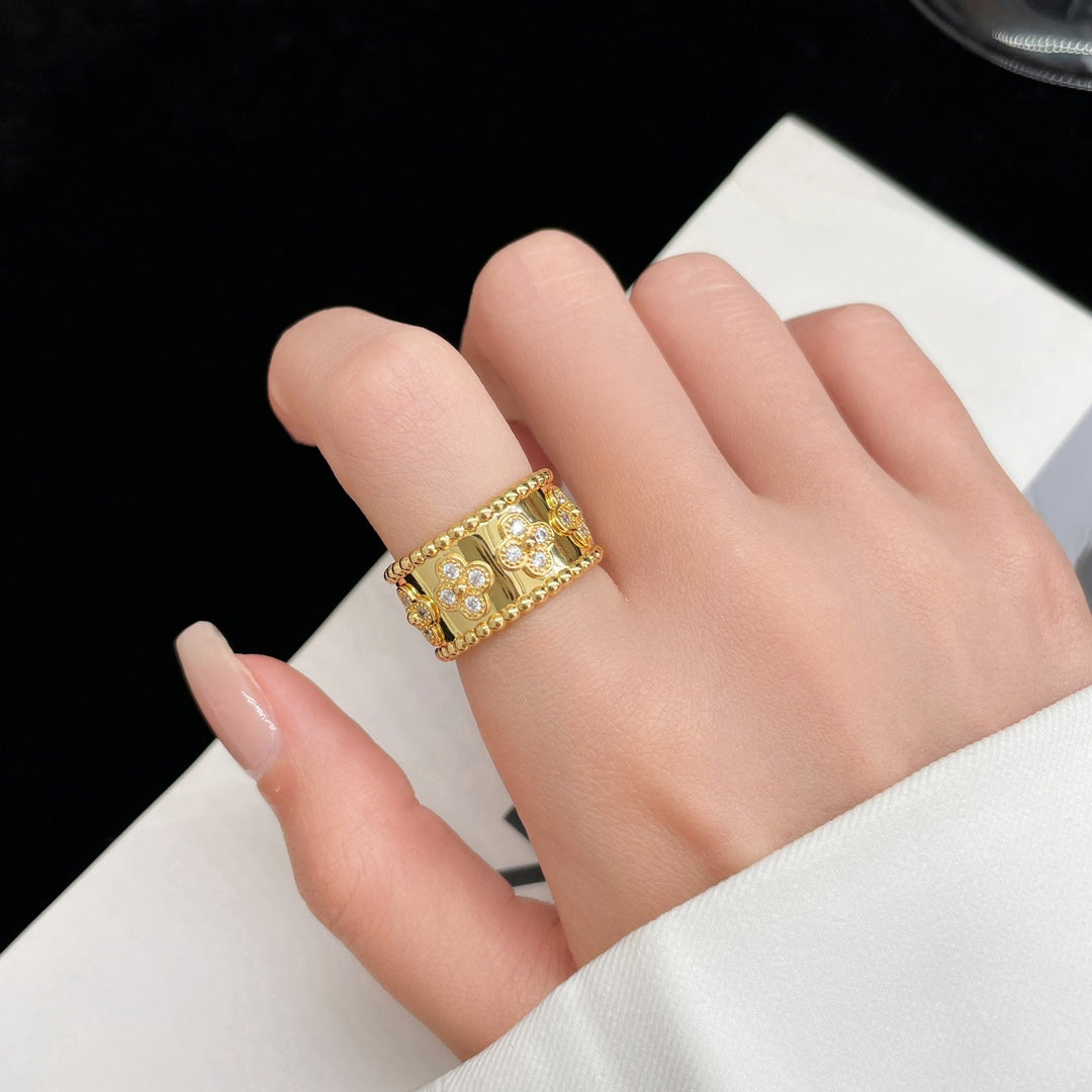 [Rani Jewelry]PERLEE DIAMOND LARGE RING