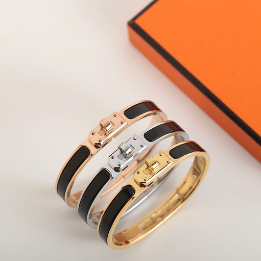 [Rani Jewelry]HM KELLY BLACK BRACELET