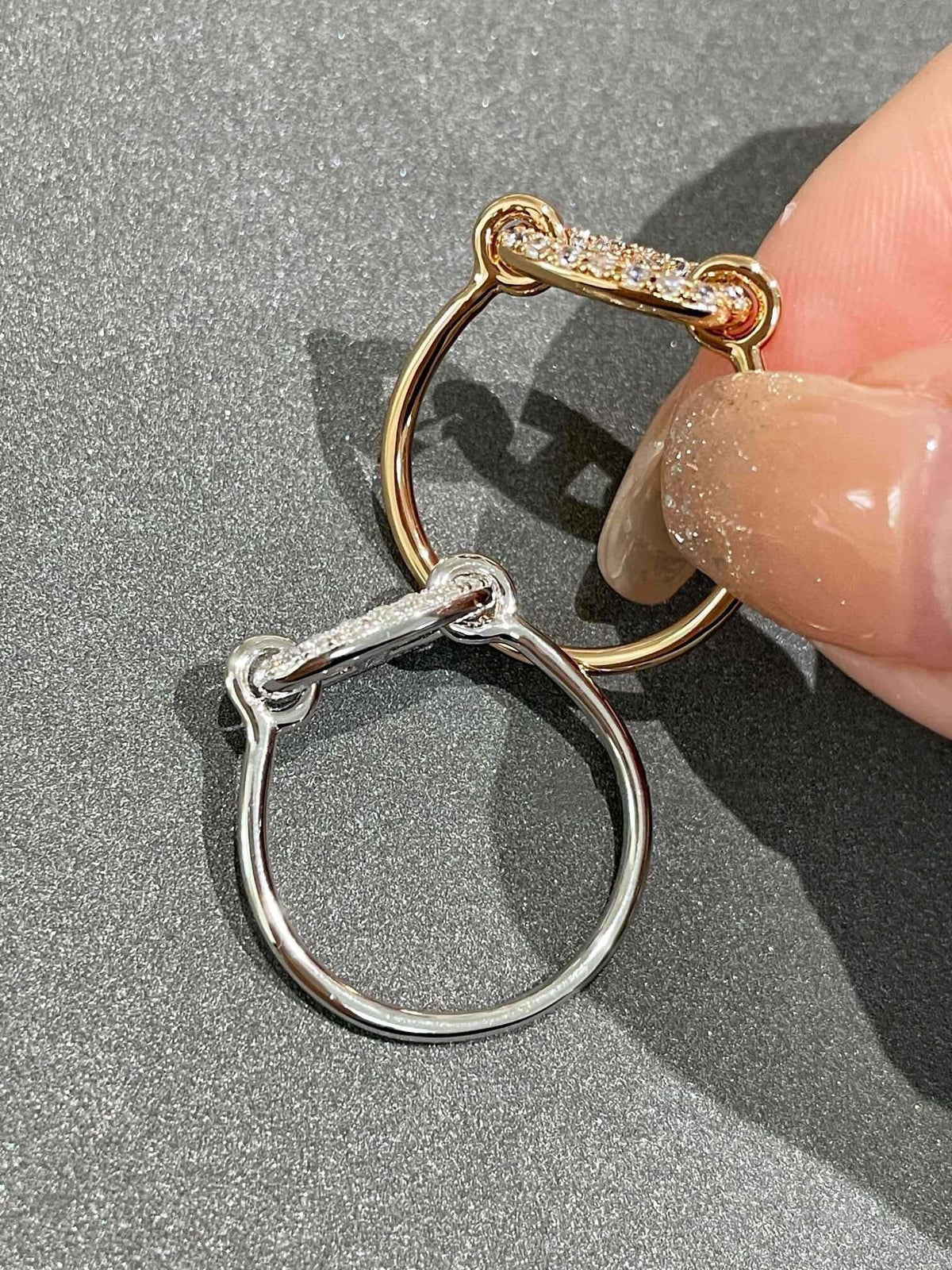 [Rani Jewelry]RONDE SMALL DIAMOND RING