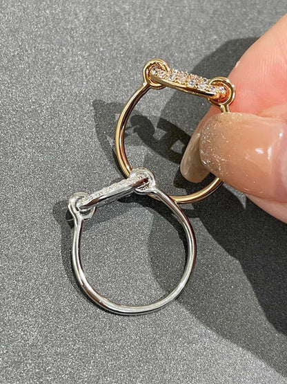 [Rani Jewelry]RONDE SMALL DIAMOND RING