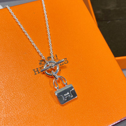 [Rani Jewelry]CONSTANCE PEDANT SILVER NECKLACE