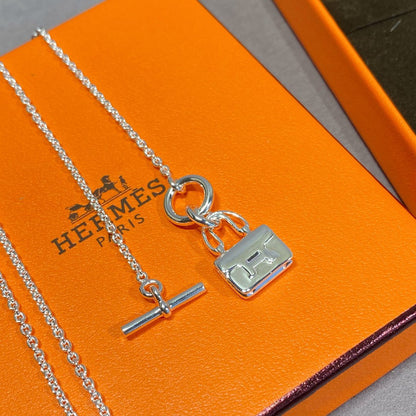 [Rani Jewelry]CONSTANCE PEDANT SILVER NECKLACE