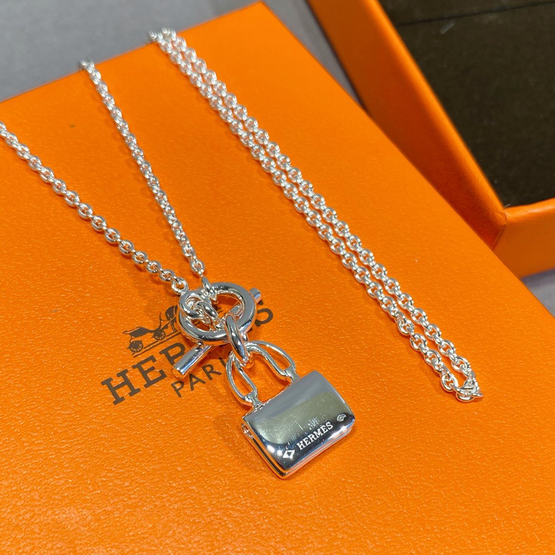 [Rani Jewelry]CONSTANCE PEDANT SILVER NECKLACE