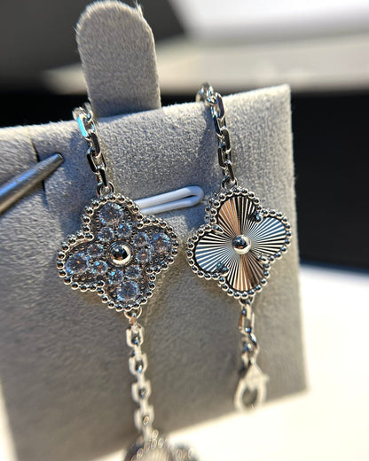 [Rani Jewelry] CLOVER 5 MOTIF LASER BRACELET COLLECTION