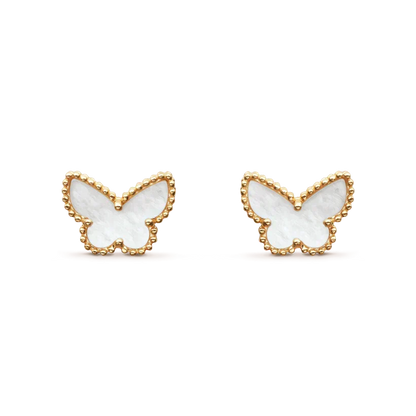 [Rani Jewelry]SWEET BUTTERFLY MOP EARSTUDS