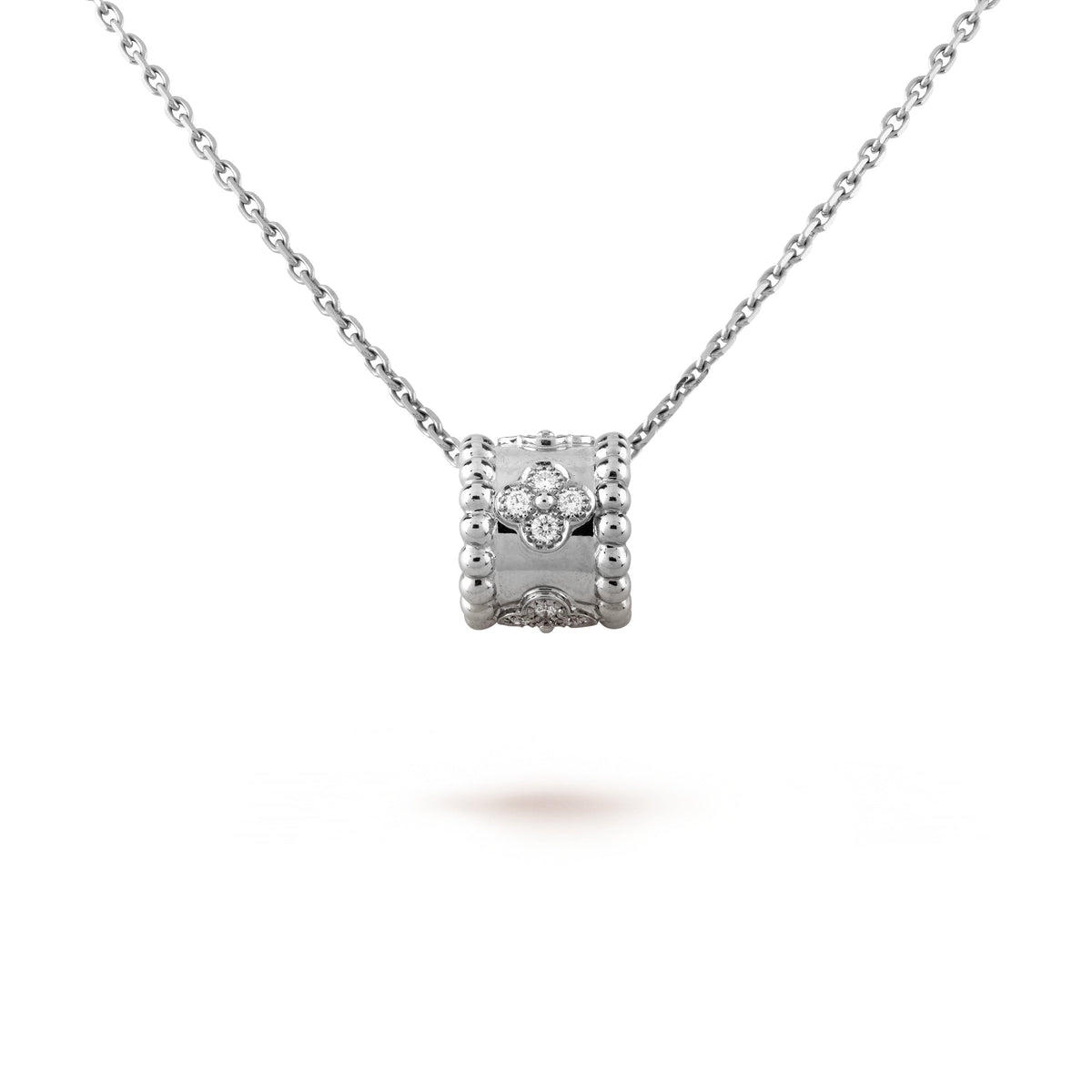 [Rani Jewelry]PERLEE PEDANT SIVLER DIAMOND NECKLACE