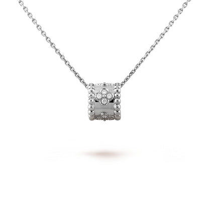 [Rani Jewelry]PERLEE PEDANT SIVLER DIAMOND NECKLACE