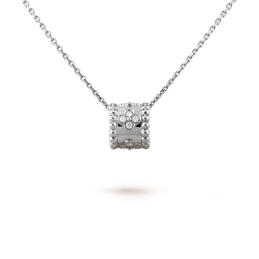 [Rani Jewelry]PERLEE PEDANT SIVLER DIAMOND NECKLACE