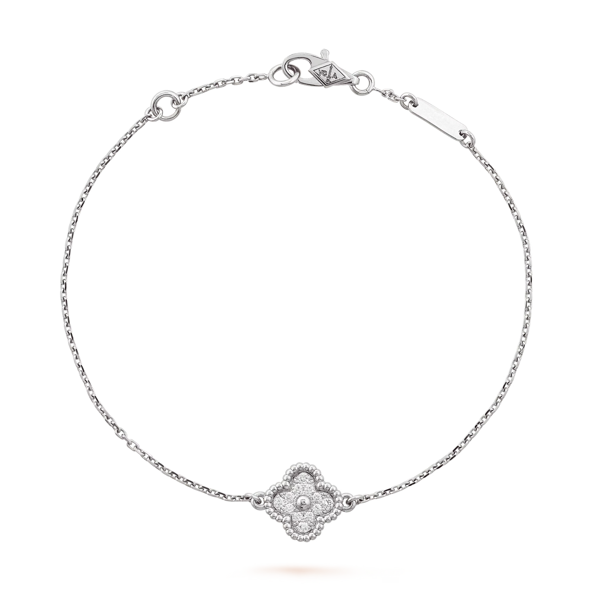[Rani Jewelry]CLOVER SINGLE FLOWER BRACELET