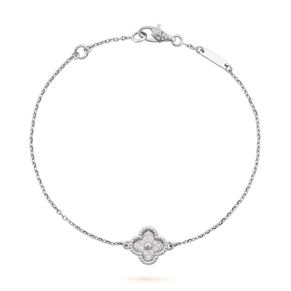 [Rani Jewelry]CLOVER SINGLE FLOWER BRACELET