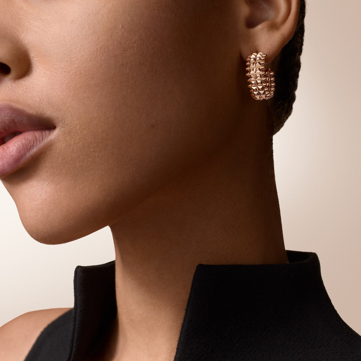 [Rani Jewelry] CLASH 9.2MM DOUBLE ROW EARRINGS