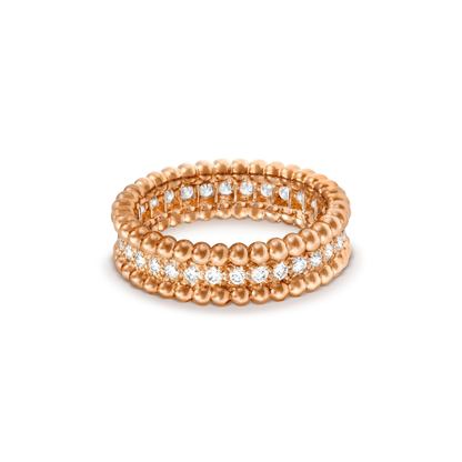 [Rani Jewelry]PERLEE DIAMOND ROSE GOLD RING