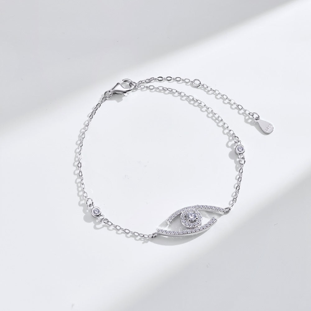 [Rani Jewelry]Lucky Eye Pave-Set Diamond Bracelet